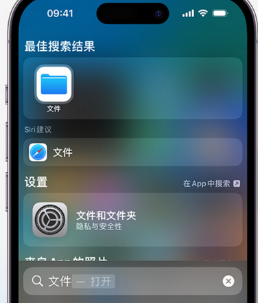 大英apple维修中心分享iPhone文件应用中存储和找到下载文件 