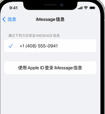 大英apple维修iPhone上无法正常发送iMessage信息 