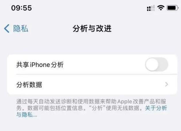 大英苹果手机维修分享iPhone如何关闭隐私追踪 